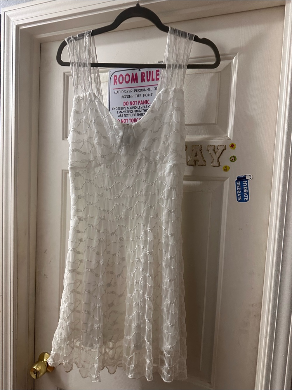 White Thorne & Fable dress from Hot Topic